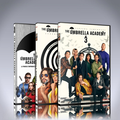 The Umbrella Academy Serie Completa Dvd Latino/ingles
