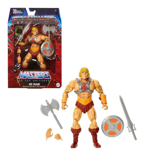 Figura De Acción  40th Anniversary Hjh58 De Mattel Masterverse