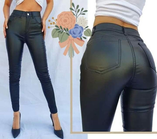 Hermosos Pantalones Cuero Ecologico 