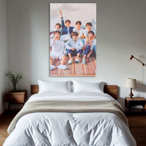 Cuadro Bts K-ppo Regalo Kpoper Canas Poster H2 100 Cm