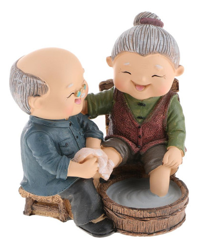 Old Couple Ornament Coleccionables - Felicidad - Juega