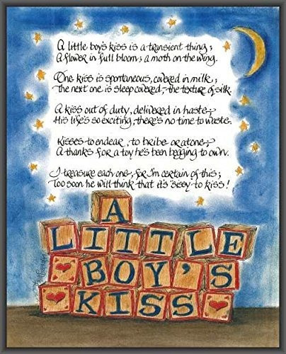 Lpg Greetings A Little Boys Kiss Decor, Multi