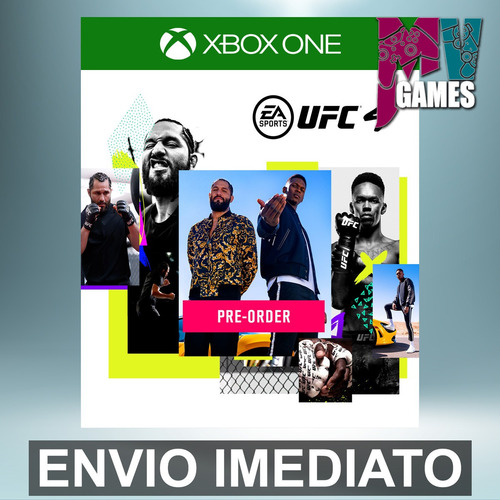 Ufc 4 Edição Padrão - Xbox One Código 25 Dígitos
