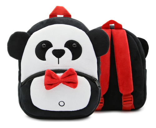 Mochila De Felpa De Animales Panda Y Dibujos Animados