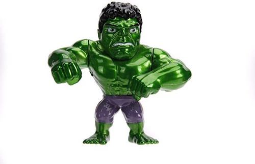 Jada Toys Metalfigs Marvel Avengers Hulk, Figura Colecciona.