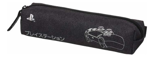 Cartuchera Escolar Team Licencia Playstation Sony Color Gris Oscuro