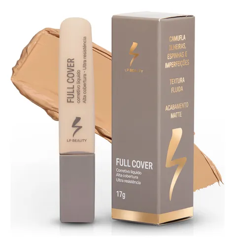 Corretivo Líquido Full Cover Lp04 - Lp Beauty