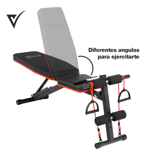Banco De Pesas Plegable Para Ejercicio Ajustable Multiusos