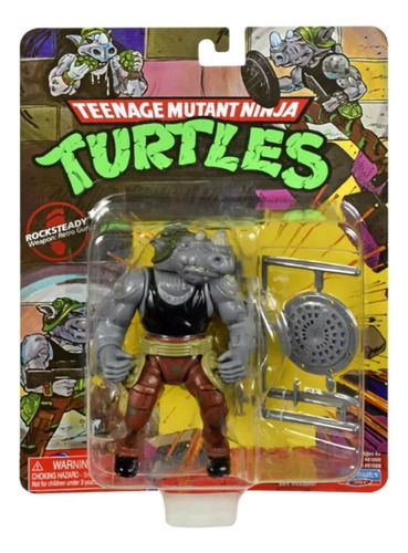 Tortugas Ninja Rocksteady Playmates Rocoso