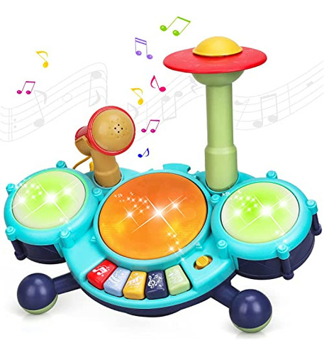 Set De Batería Musical Para Bebé Toy  Toylife_210823000007ve