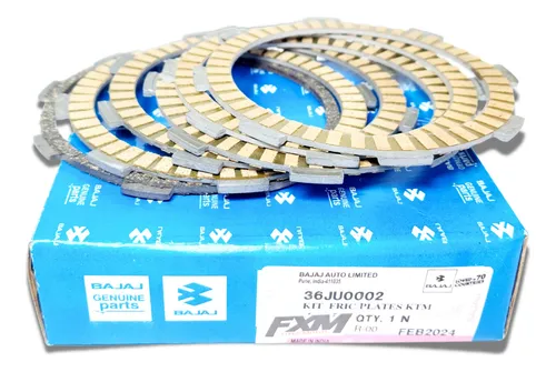 Kit Discos De Clutch Pulsar 200 Ns, As Kit Embrague Original