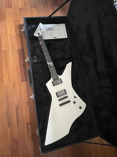 Esp Signature Snakebyte James Hetfield Destro Branco Ébano