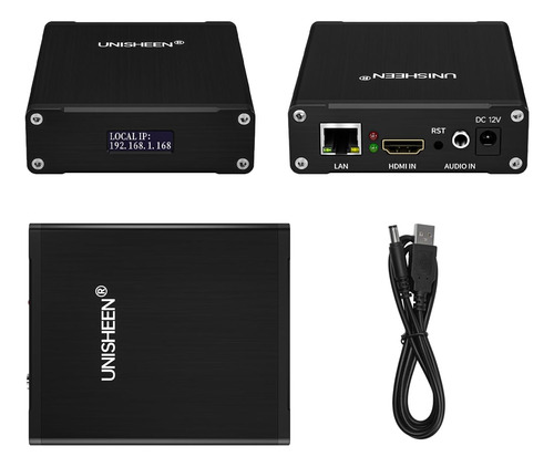 Unisheen H.265 Hdmi A Ip 1080p Video Coder Box Live Streamin
