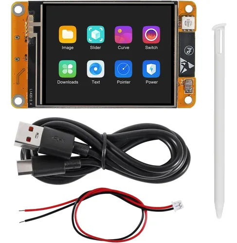 Esp32 Cheap Yellow Display Cyd 2.4' Tactil C/ Wifi Bluetooth