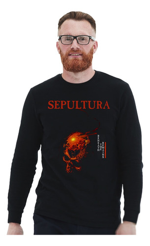 Polera Ml Sepultura Beneath The Remains Metal Impresión Dire