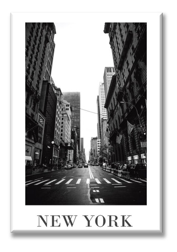 Cuadro Canva Póster New York 90*135 Cm