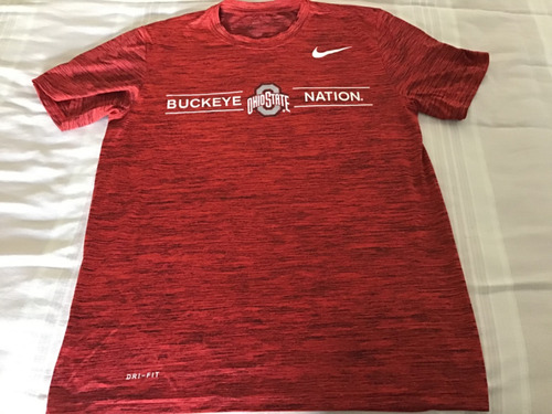 Nike Polera Entrenamiento Training Universidad De Ohio Buck