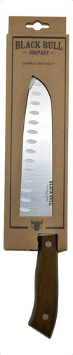 Cuchillo Santoku Black Bull 7 Pulgadas - Ps
