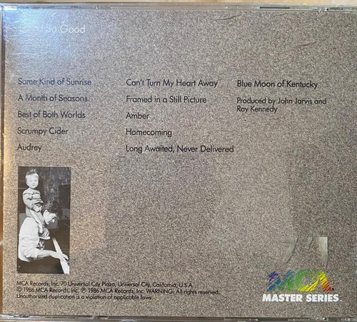 Cd - John Jarvis / So Fa So Good. Album (Usado)