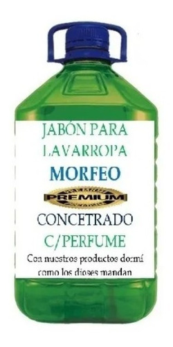 Jabón Para Lavarropa Premium Con Perfume Concentrado 5 Litro