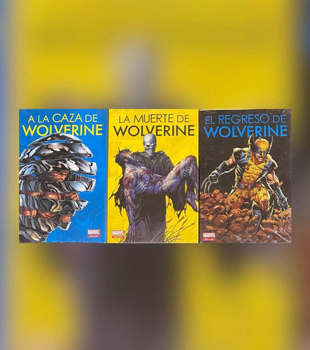 A La Caza,la Muerte Y El Regreso De Wolverine Hc Televisa