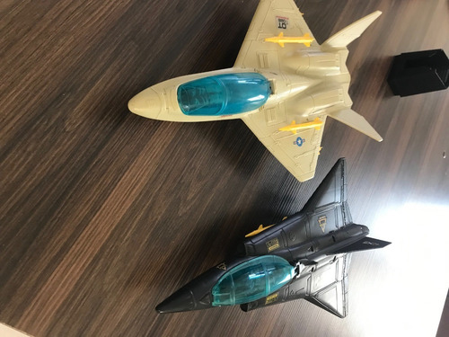Gi Joe Cobra Tanque Avión Jet Helicóptero Apc Vehículo (Usado)