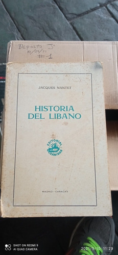 Libro Historia Del Líbano. Jacques Nantet
