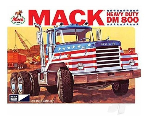 Mack Dm800 Semi Tractor 1/25 Mpc 899 Kit Modelo De Plastico