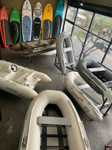 Bote Inflable Coralsea Hsd 380 Gomon Piso Aluminio Apnautica