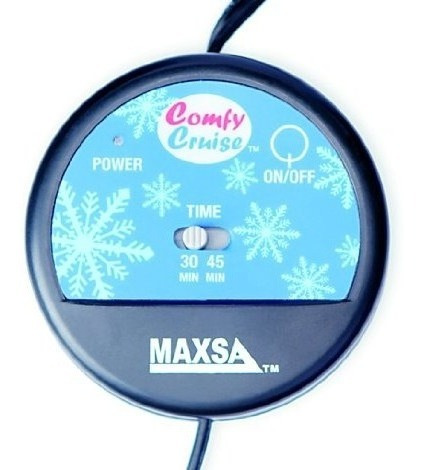Imagen 5 de 5 de Maxsa 12v Manta De Viaje Con Calefacción, Azul Marino, Uso E