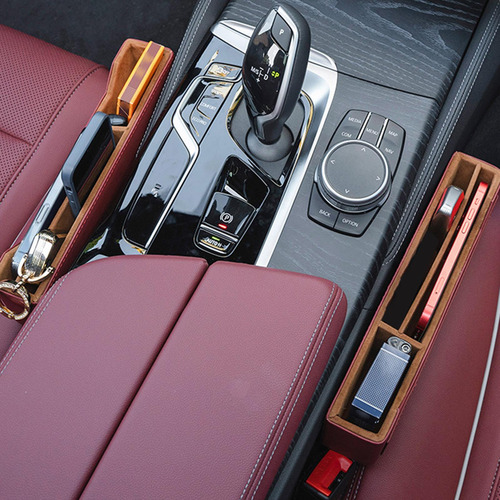 Organizador De Relleno De Espacio De Asiento De Coche Rojo