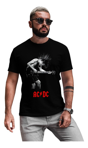 Playera Ac / Dc Diseño 72 Rock Grupos Musicales Beloma