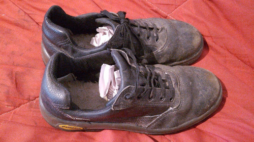 Zapatos De Seguridad Negros Pampero N° 43