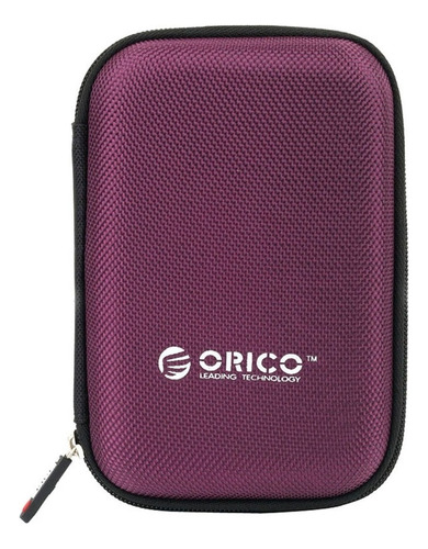 Estuche Orico Porta Disco Duro Externo 2.5 Pulgadas Color Morado