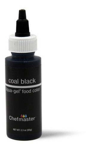 Colorante Liquagel Chefmaster Negro Carbon