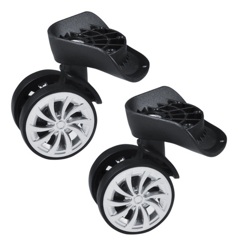 4pcs Rueda Giratoria De Repuesto Para Equipaje Universal,abs