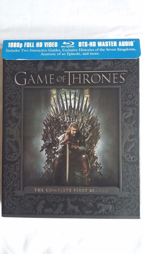 Game Of Thrones - Blu-ray - Temporada 1 Completa