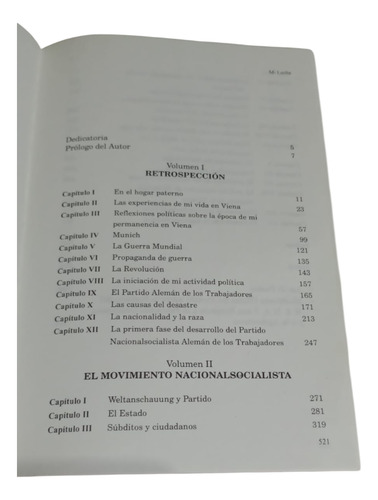 Libro Mi Lucha Adolf Hitler Documento Historico