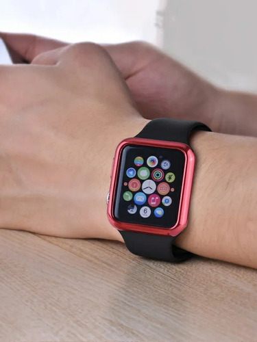 Funda Blanda De Tpu, Compatible Con Apple Watch 42 Mm