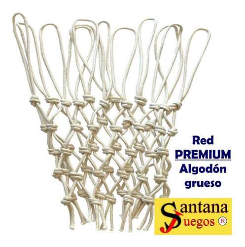 Imagen 4 de 6 de Tablero Basketball Grande Aro 45cm Red Blanca Santana Juegos