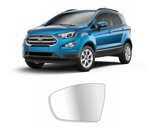 Vidrio De Espejo Ecosport 2013 A 2022 Izquierdo