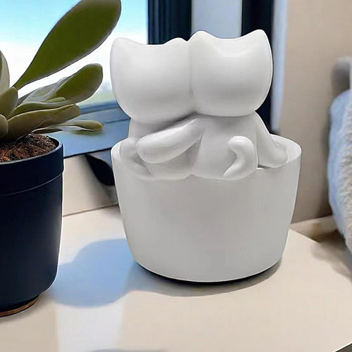 Portavelas De Gato, Portavelas De Gatito De Dibujos Animados