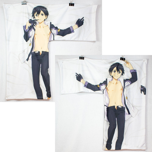 Sword Art Online Sao Dakimakura Almohada Relleno Kirito