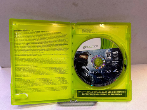 Halo 4 | Xbox 360 Completo En Español (Reacondicionado)