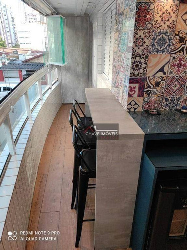Imagem 6 de 17 de Apartamento Com 2 Dormitórios À Venda Por R$ 430.000 - Vila Guilhermina - Praia Grande/sp - Ap3005