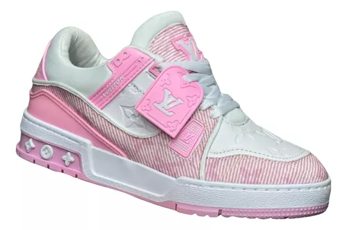 Tenis Louis Vuitton Rosas