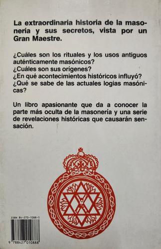 El Secreto Masónico - Un Gran Maestre Habla. Robert Ambelain (Usado)