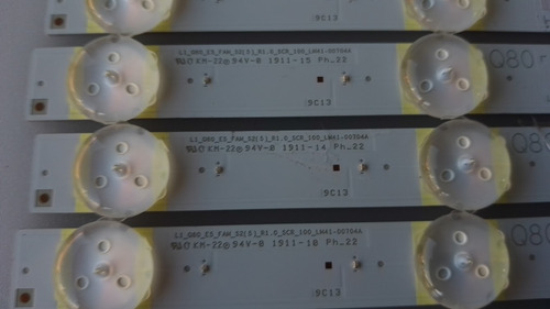 Kit De Leds Samsung Qn55q80ra / L1 Q80 E5 Fam S2(5) R1.0 Sc (Usado)