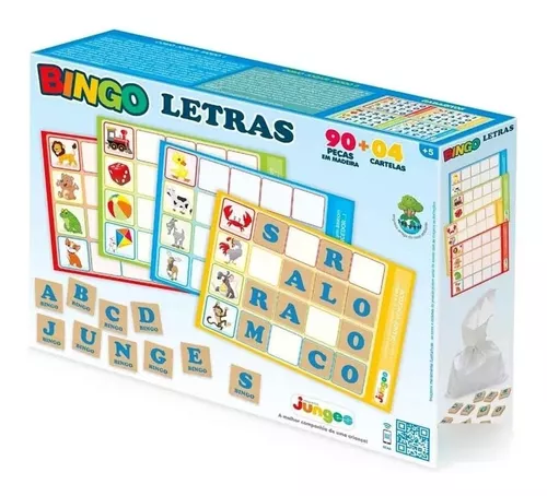 Mesa c/ Letras do Alfabeto + 4 Jogos Inteligencia Infantil - Art