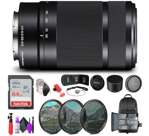 Kit  55-210mm F/4.5-6.3 + Accesorios